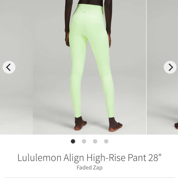 lululemon athletica Pants - Lululemon align high rise leggings 6